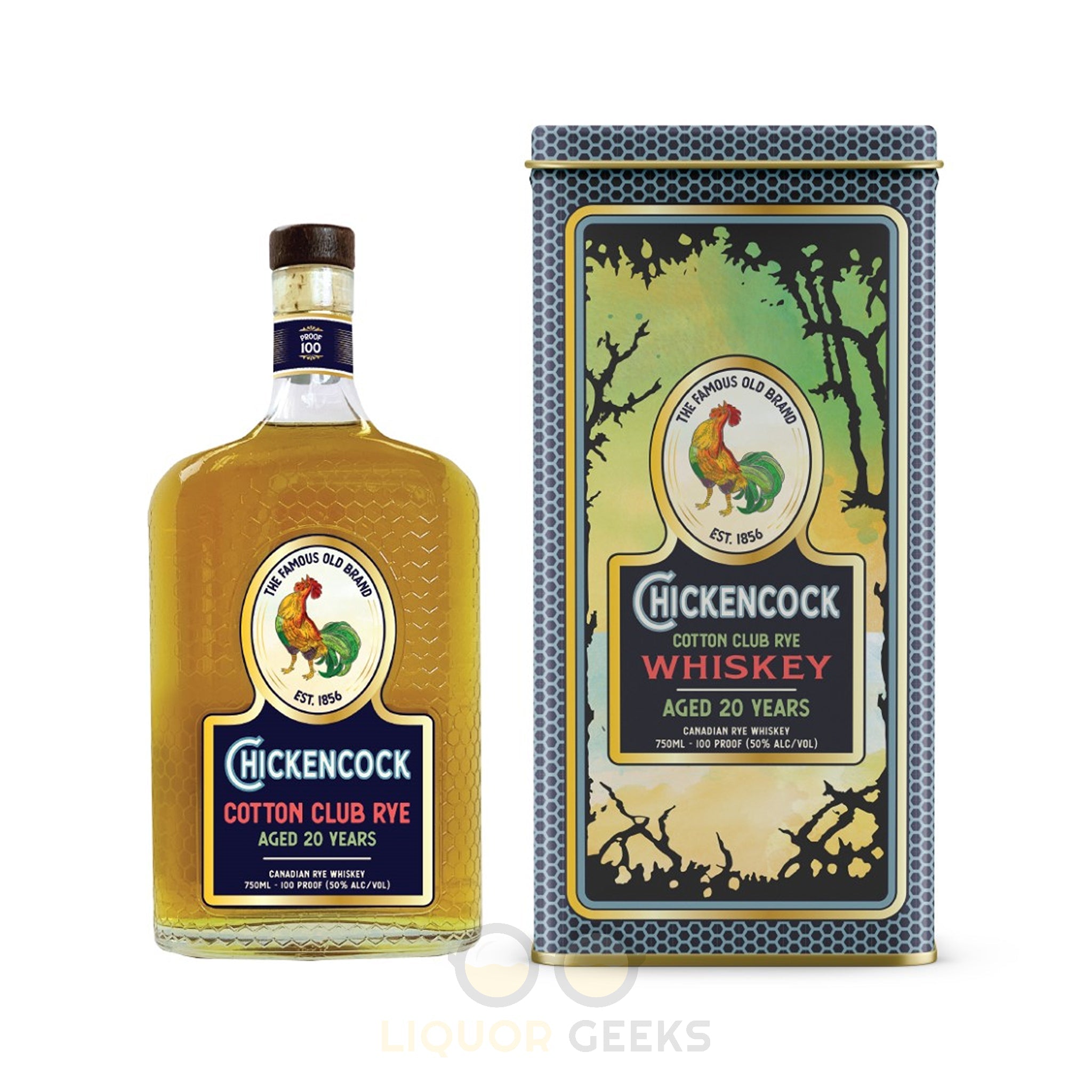 Chicken Cock Cotton Club 20 Year Old Rye Whiskey