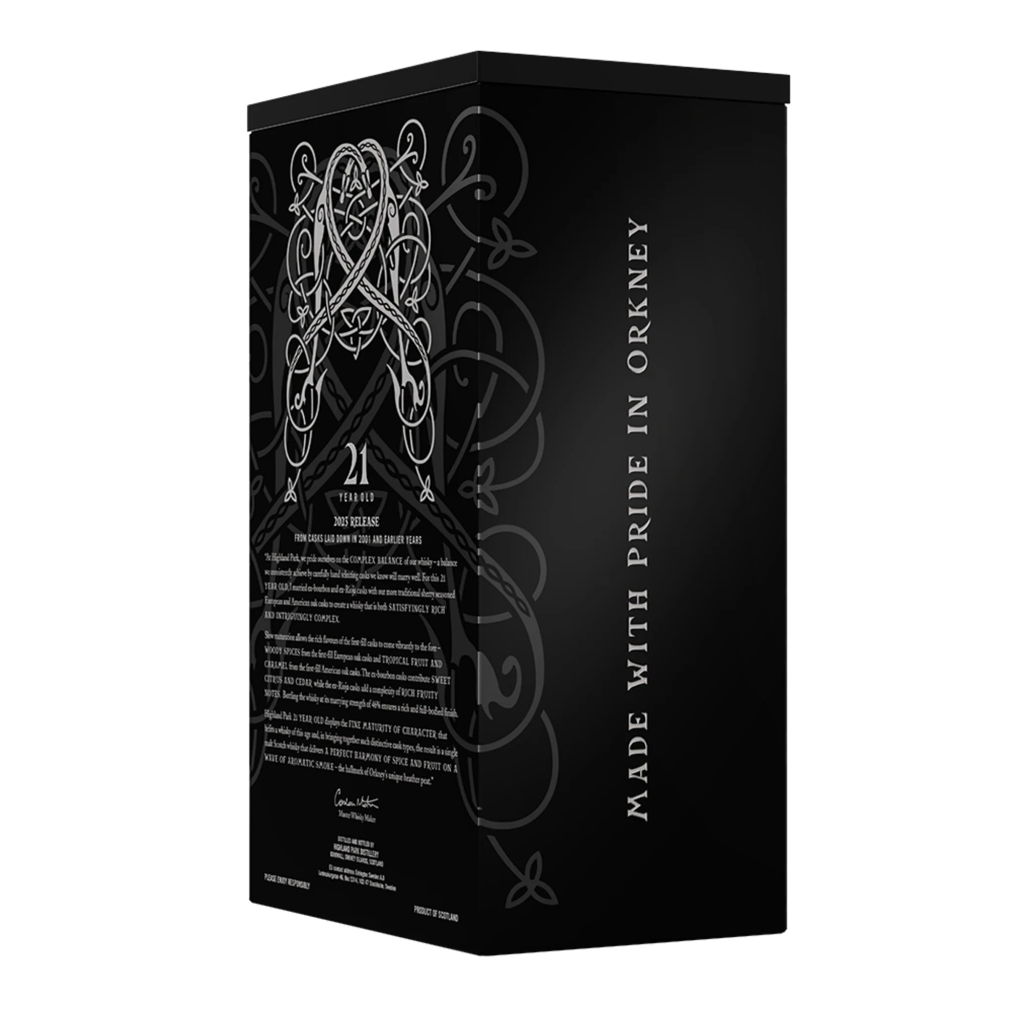 Highland Park 21 Year Old Single Malt Scotch Whiskey
