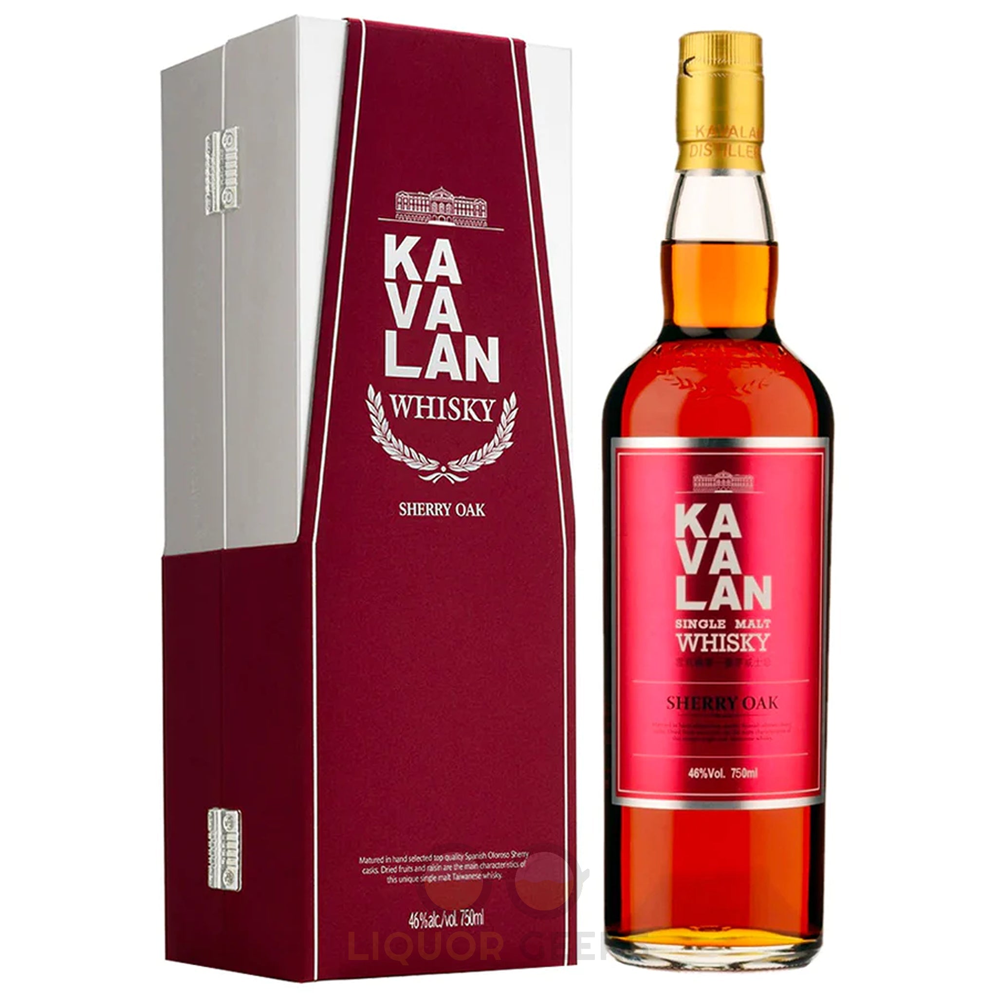 Kavalan Single Malt Whiskey Sherry Oak