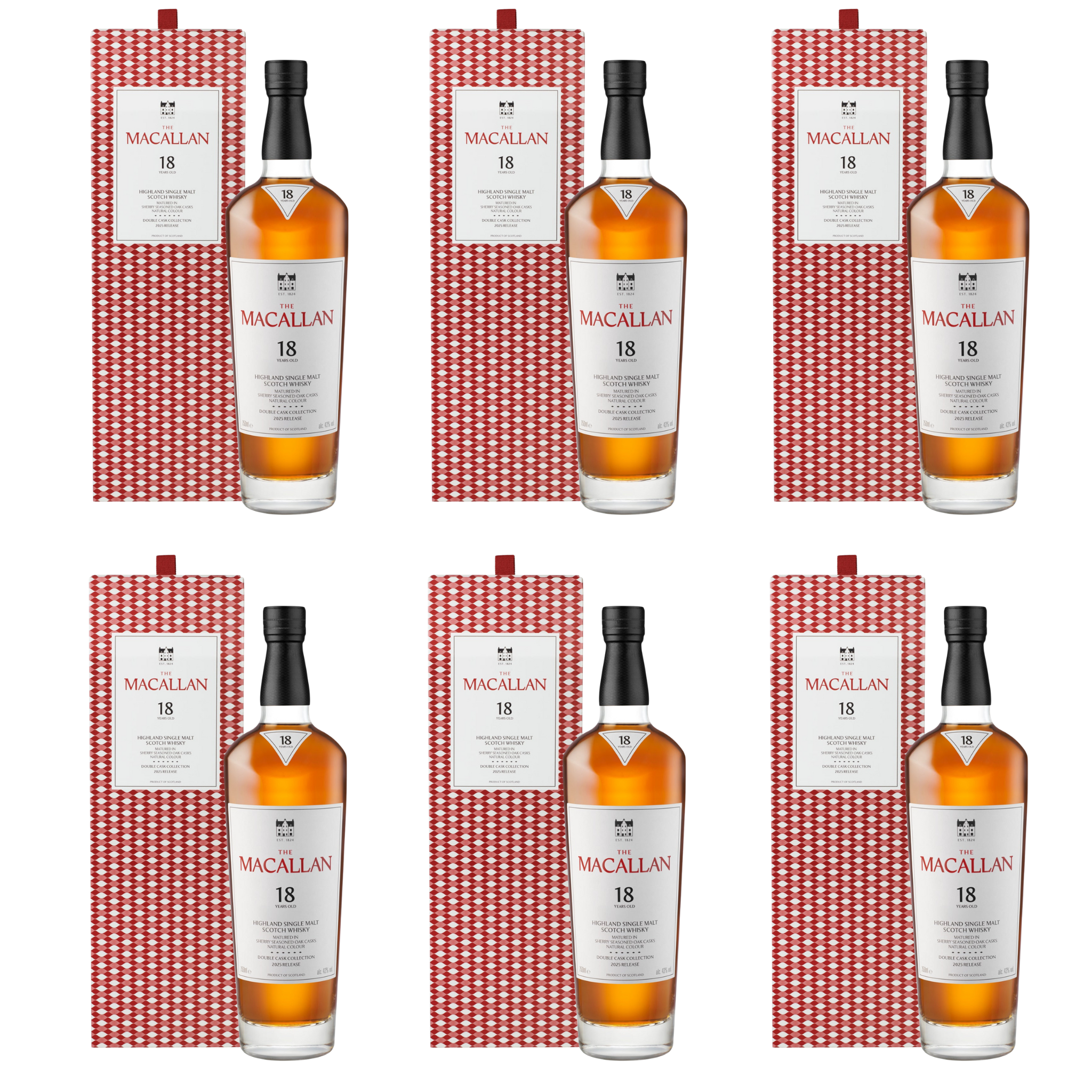 The Macallan 18 Year Old Double Cask Single Malt Scotch Whiskey