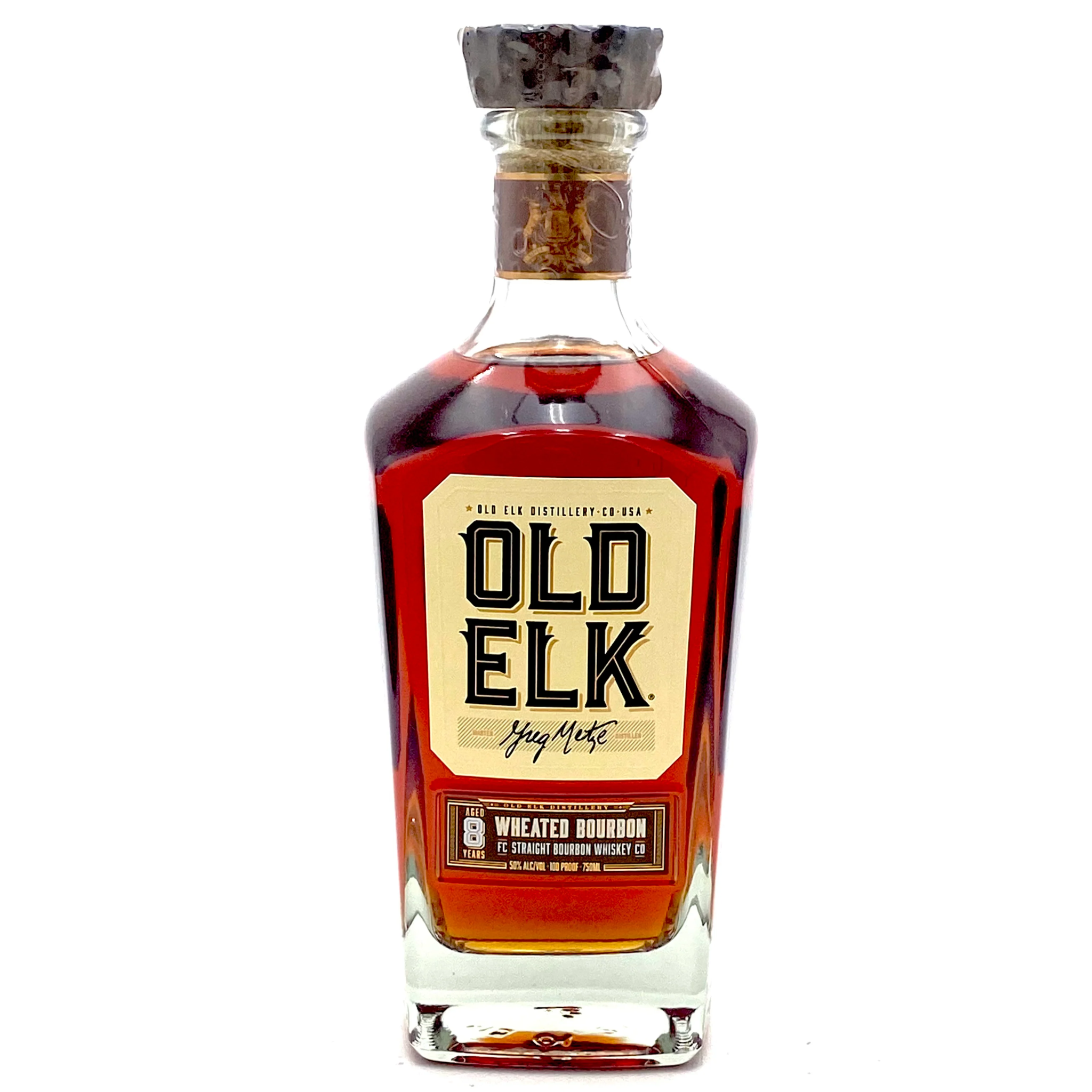 Old Elk Straight Bourbon Wheated 8 Year Whiskey